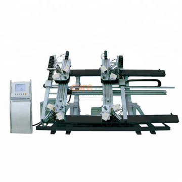 Heavy duty four head cnc corner crimping machine